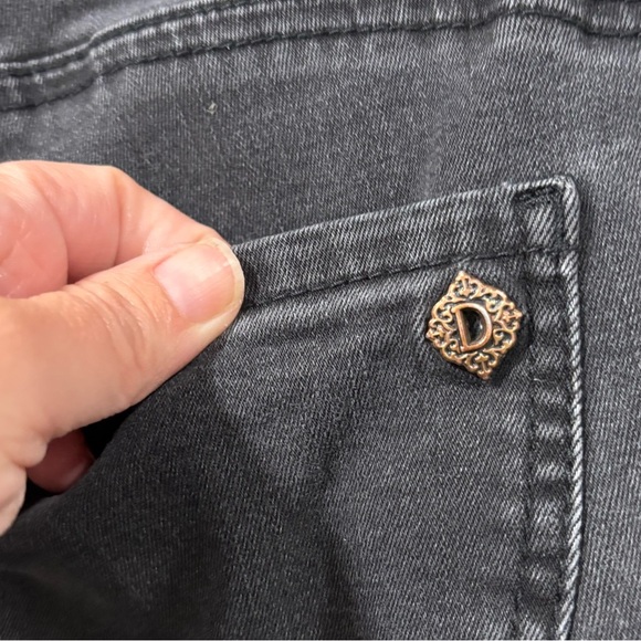 Democracy Ab technology tummy control faded black ankle Jean size 8 - Picture 5 of 10